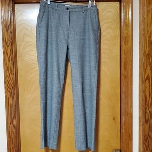 LL Bean gray cotton pants size 8
